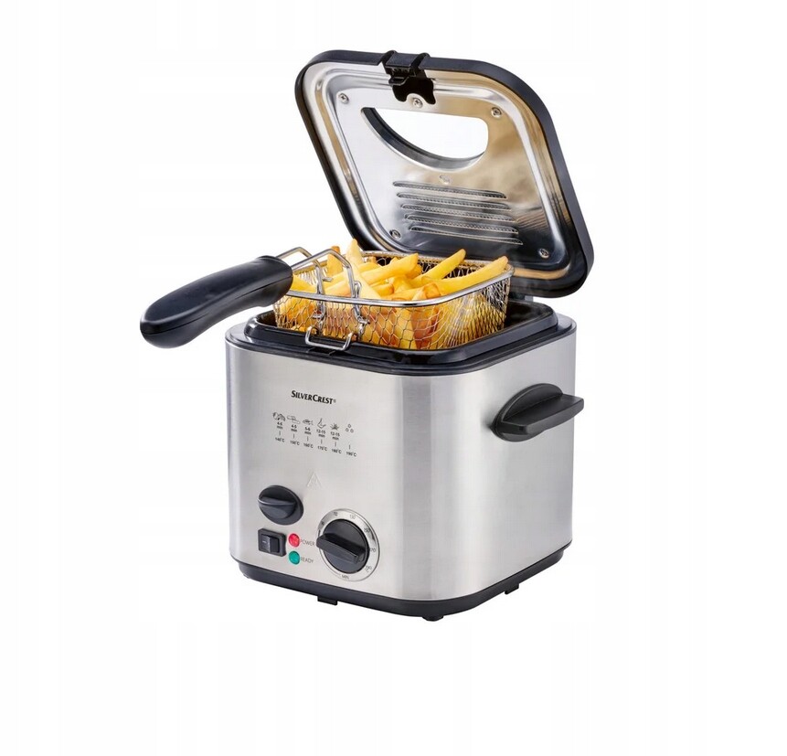 Tradiční mini fritéza SilverCrest Sfm 840 B1 840 W max. 1 l max. 190 °C