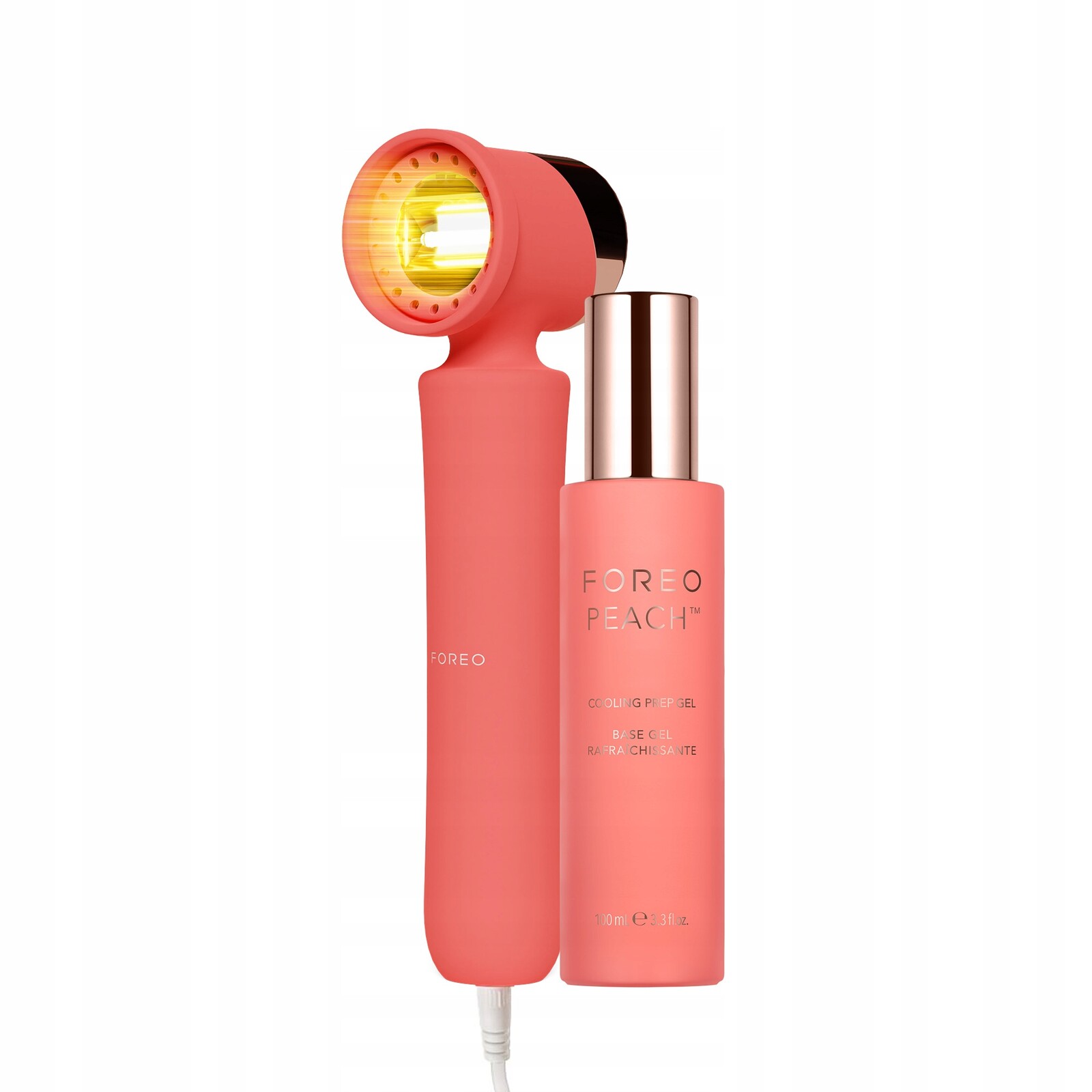 Foreo Peach 2 Peach & Peach Cooling Prep Gel Bundle (Sada)