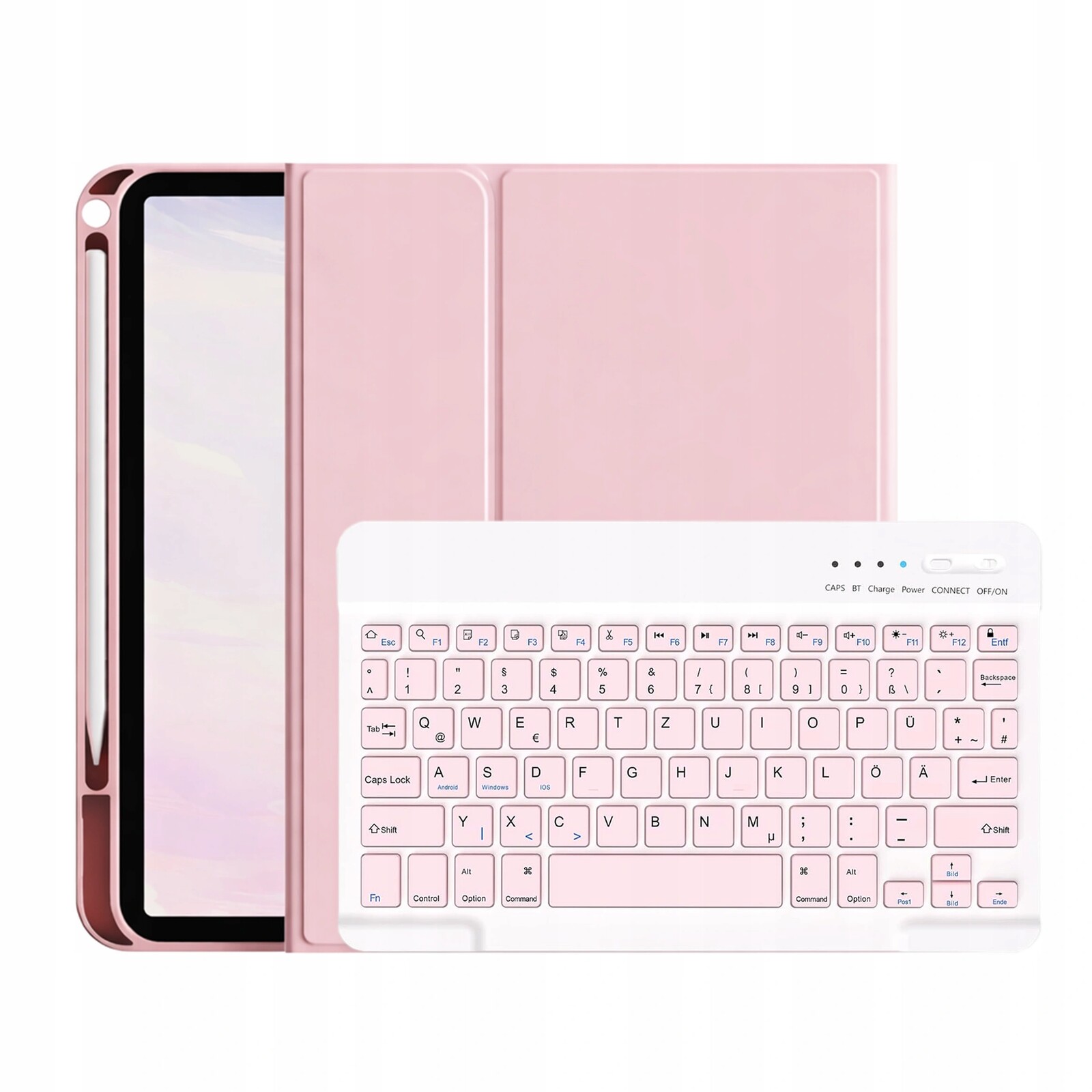 Pouzdro s Bluetooth klávesnicí pro Galaxy Tab A9 Plus X210/ X215/ X216 A11 Plus