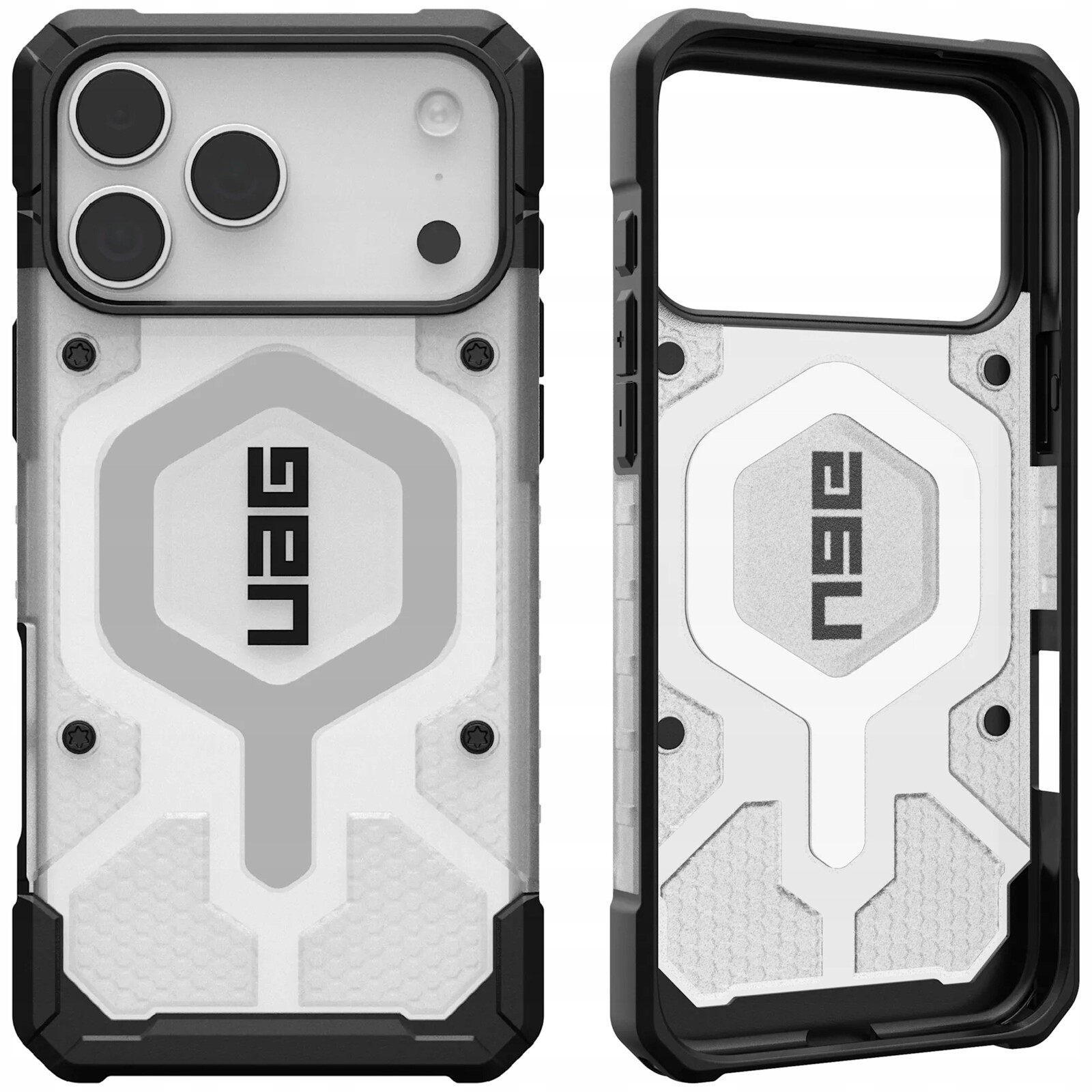 Pouzdro Uag Pathfinder Clear Case obrněné Pouzdro s MagSafe pro iPhone 17 Pro Max