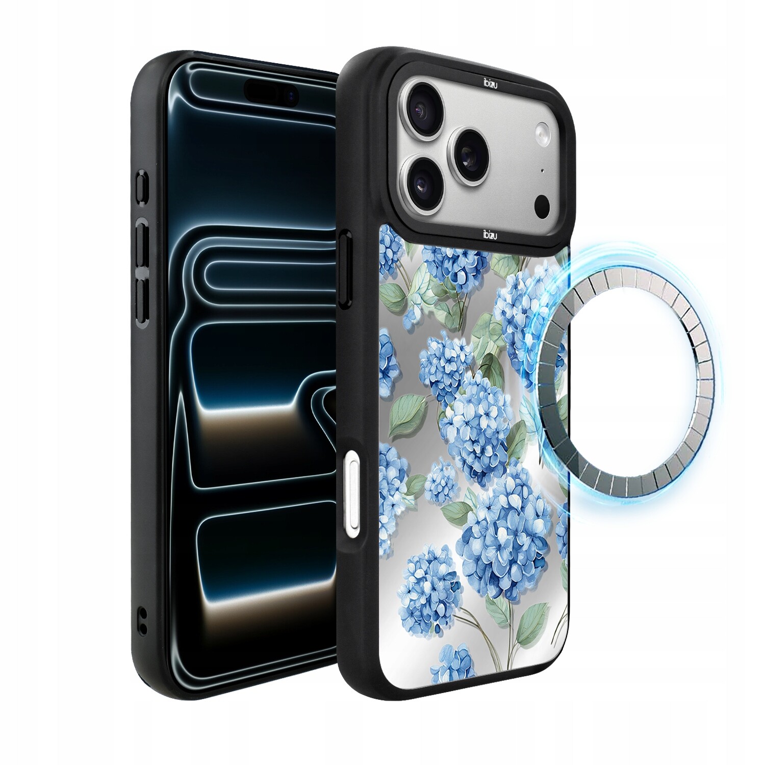 Pouzdro Ibizu DropGuard Matné s MagSafe pro iPhone 17 Pro Max, Hortenzie