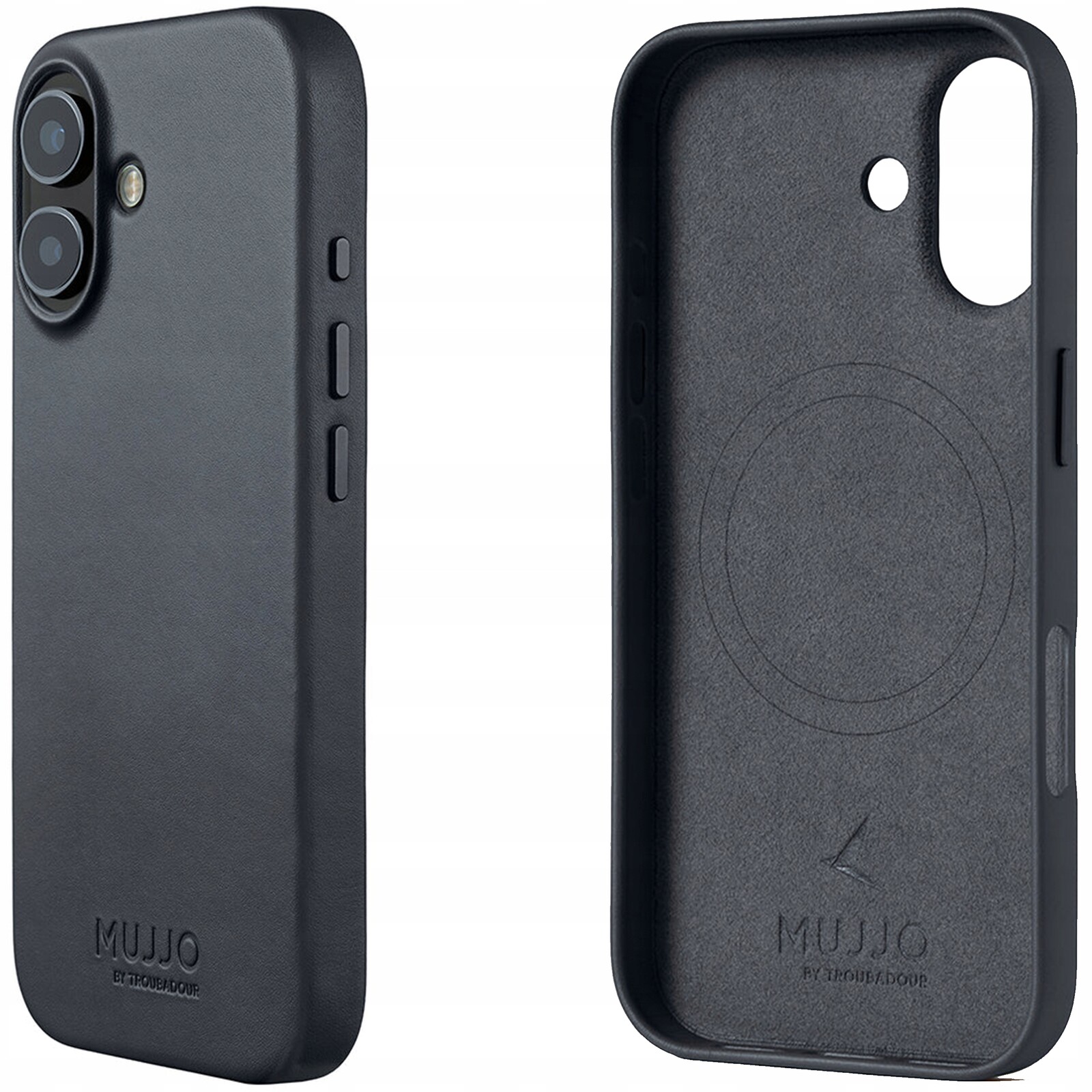 Mujjo Leather Case Pouzdro Kožené s MagSafe pro iPhone 17 Kryt Pouzdro