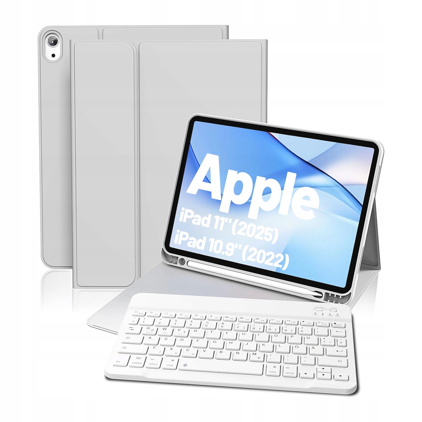 Klávesnice a Pouzdro pro iPad 10 Gen 10.9 10GEN 2022 case s prostorem pro dotykové pero