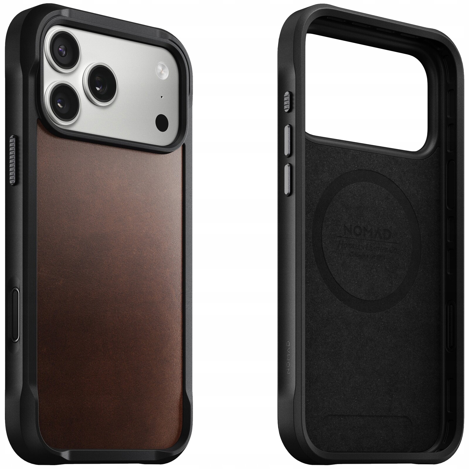 Nomad Rugged Horween Case Pouzdro s MagSafe pro iPhone 17 Pro Max