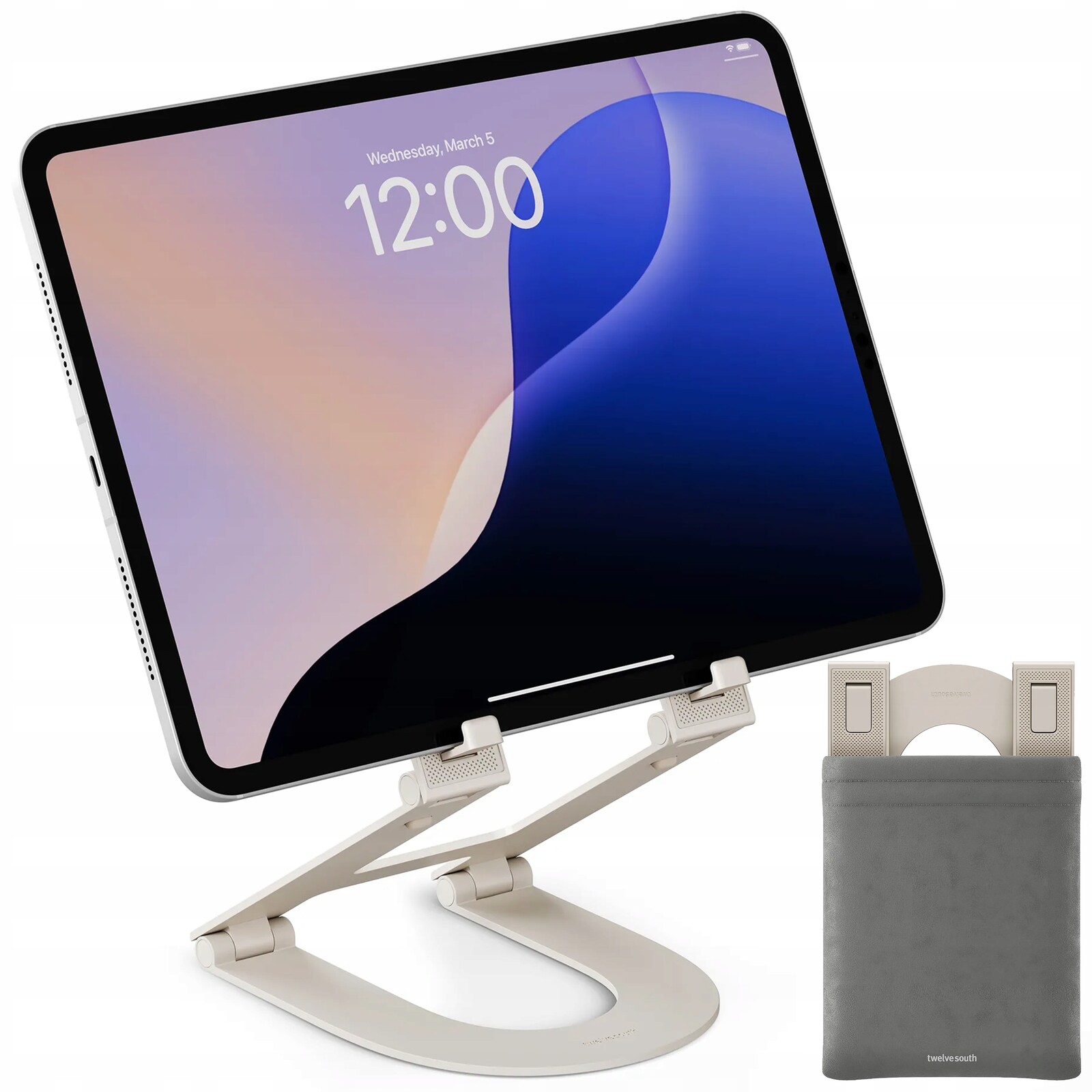 Twelve South Curve Mini – nastavitelný hliníkový podstavec pro iPad Držák