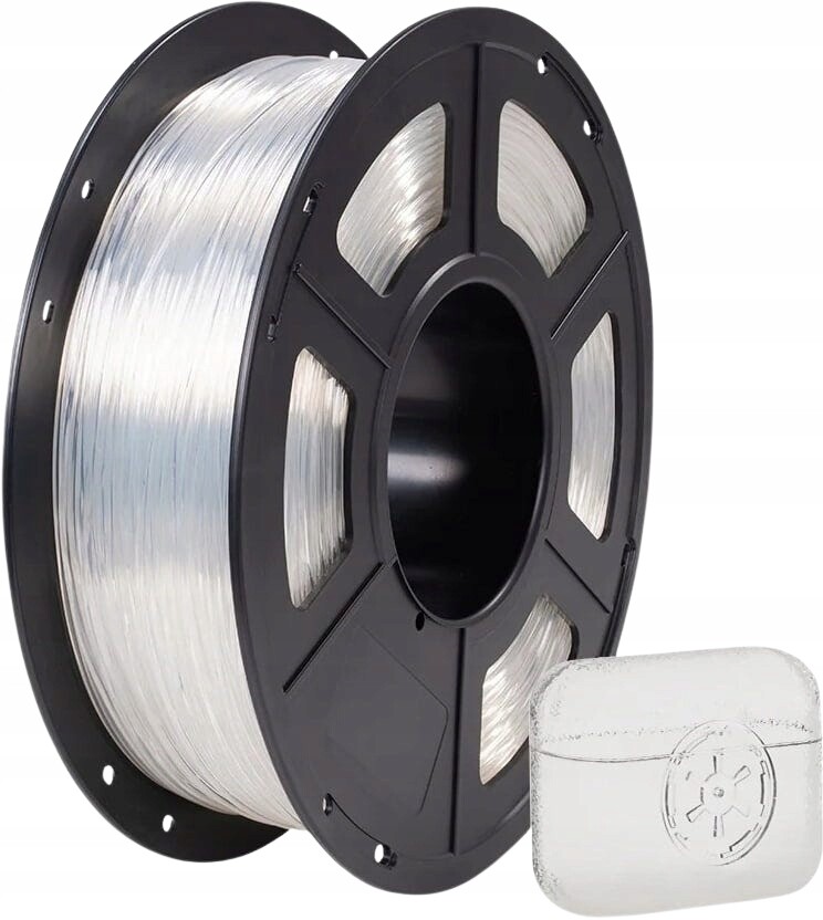 Filament Anycubic Tpu Clear Průhledný 1 kg Elastický Odolný