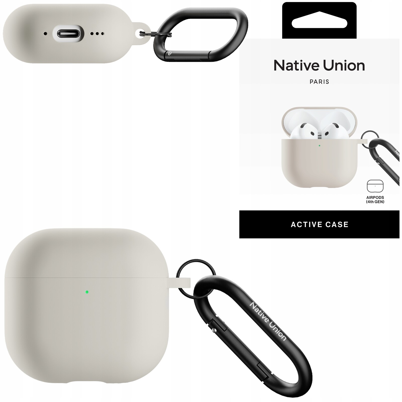 Native Union Active Case Pouzdro Silikonové pro AirPods 4 Pouzdro