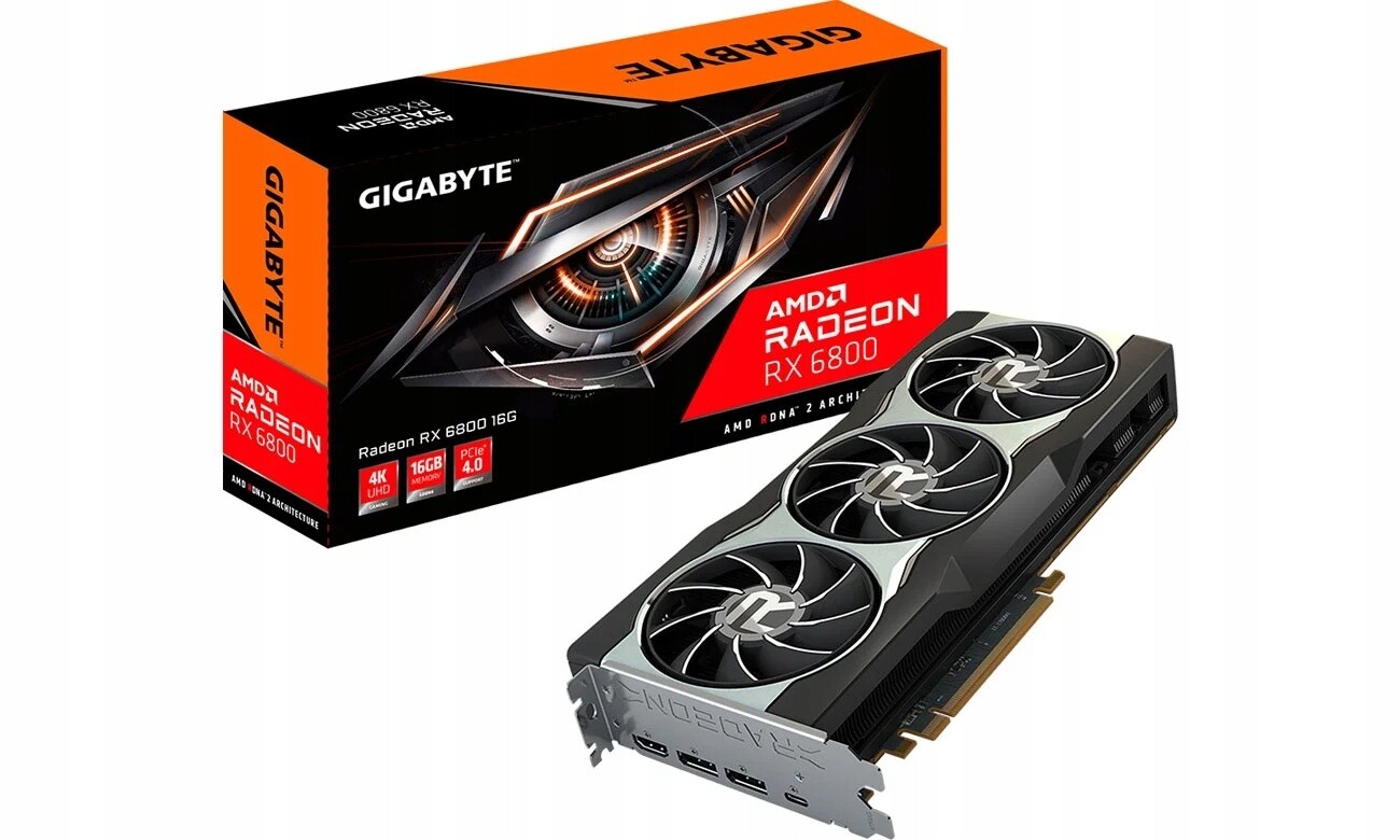 Grafická Karta Gigabyte Amd Radeon Rx 6800 Gaming Oc 16GB Box