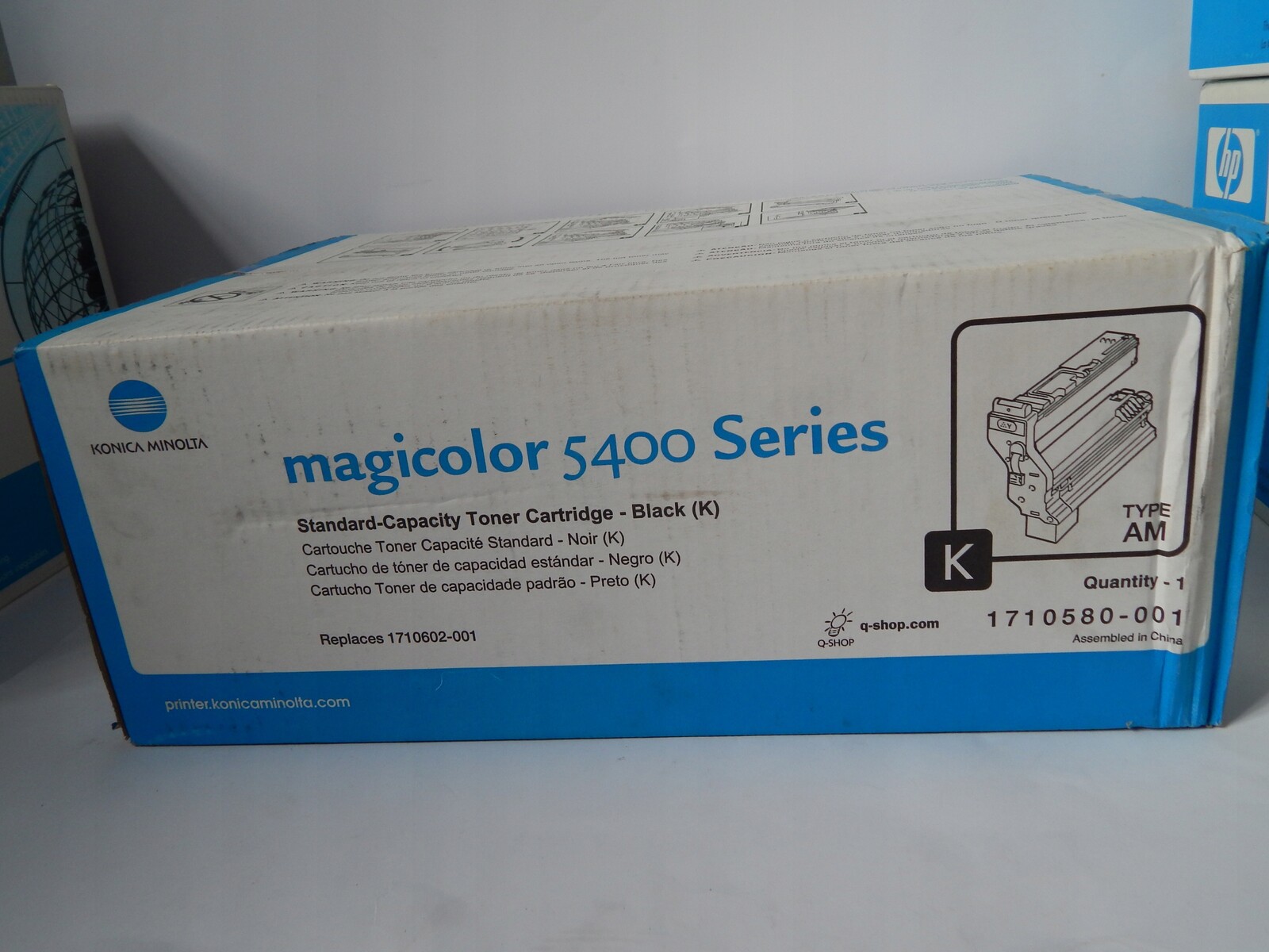 Toner Konica Minolta magicolor 5400 5430 5440 5450, 1710583001 Černý (Black)