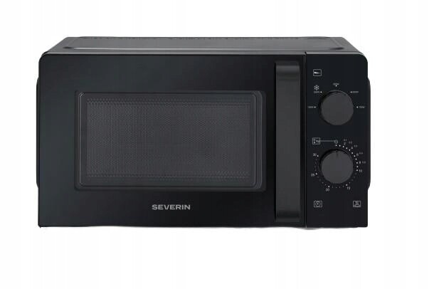Severin Mw 7580 Mikrovlnná trouba Solo 19L 700W Invertor Časovač Černá