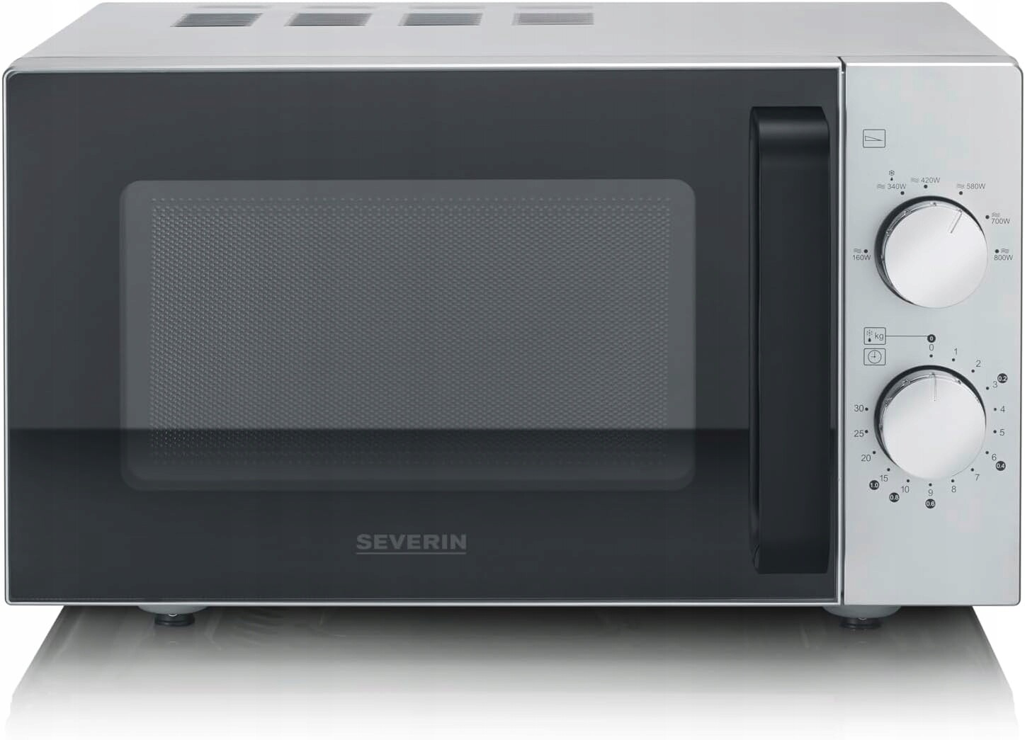 Severin Mw 9184 Solo Mikrovlnná trouba 20L 800W Skleněné dno Odmrazování