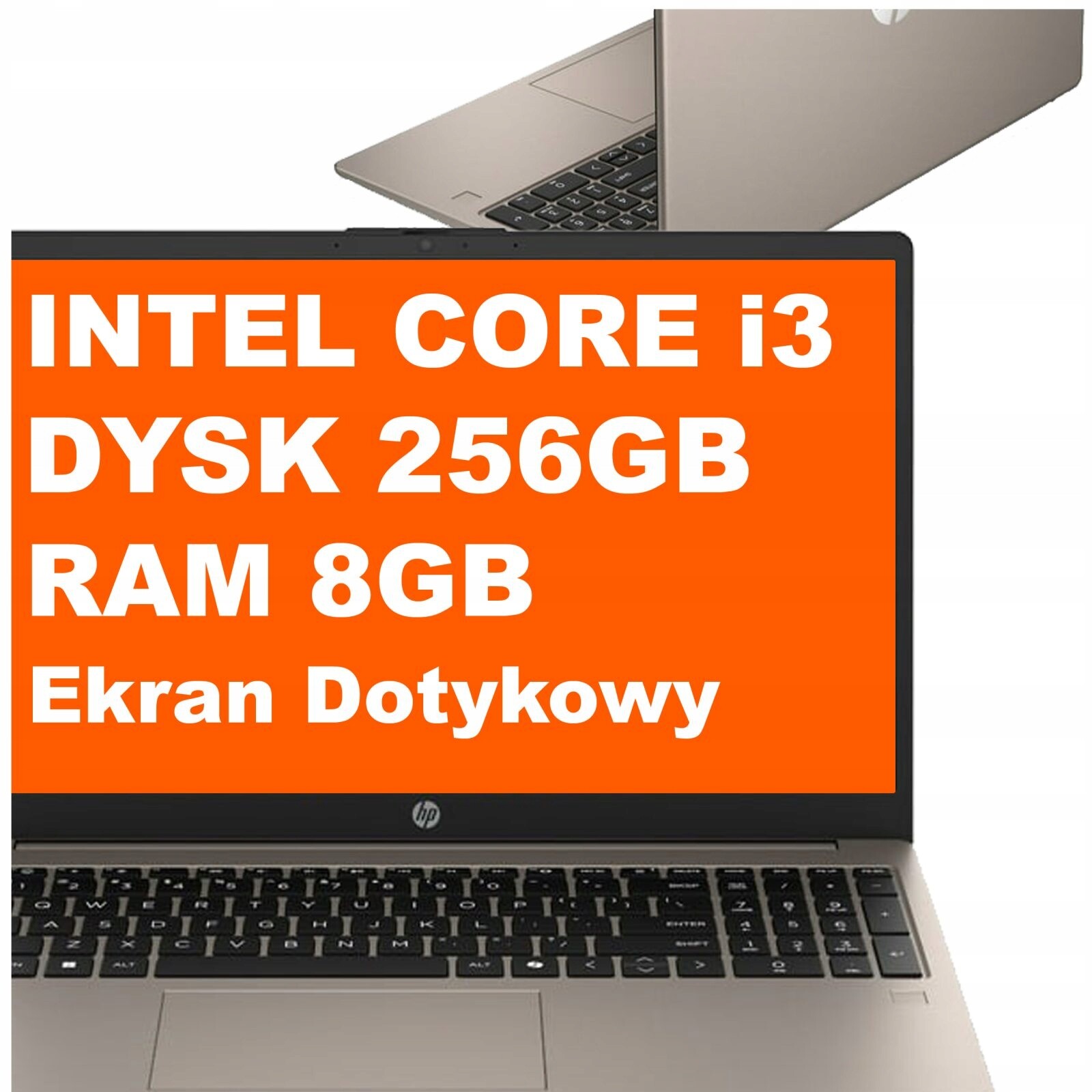 Notebook Hp 15-fd Core i3 8GB 256GB Intel Uhd Fhd Dotyk Win 11 Kašmírový