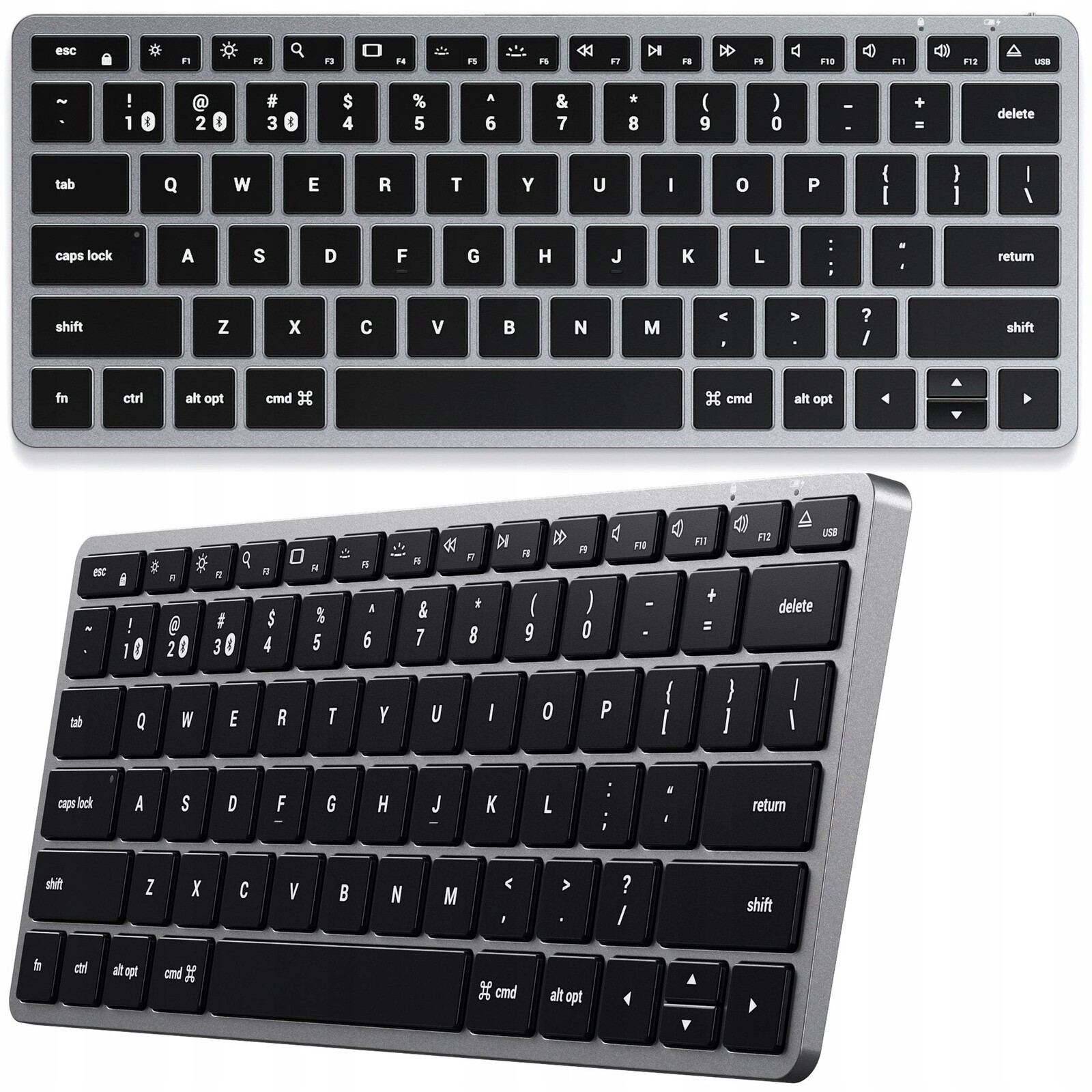 Satechi X1 Slim Backlit – Bezdrátová Bluetooth klávesnice pro Apple