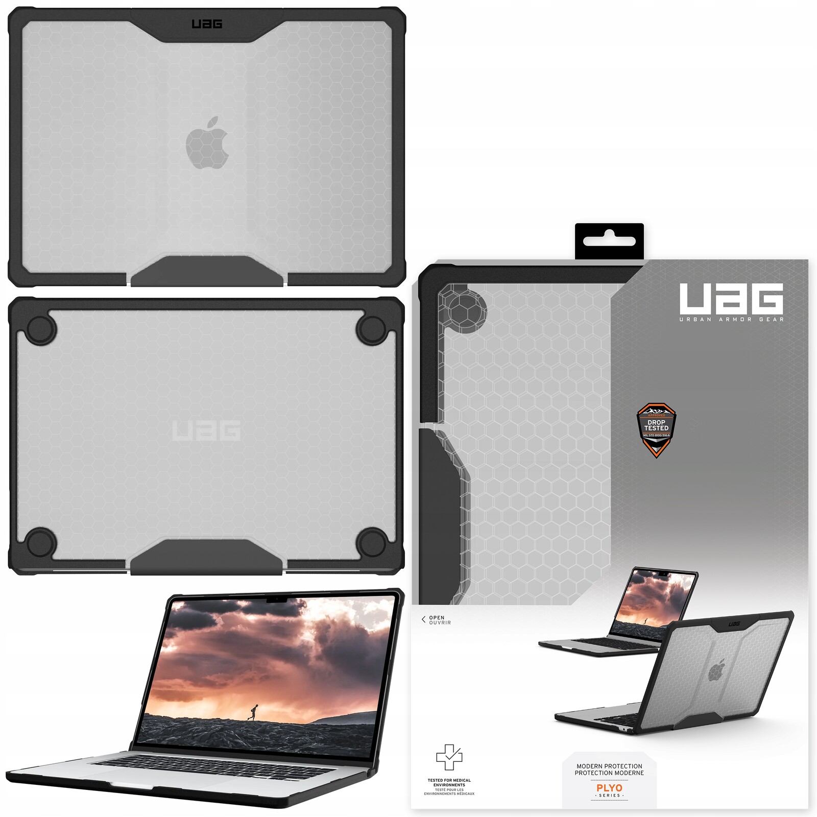 Uag Plyo Case Pancéřové pouzdro pro MacBook Air 13