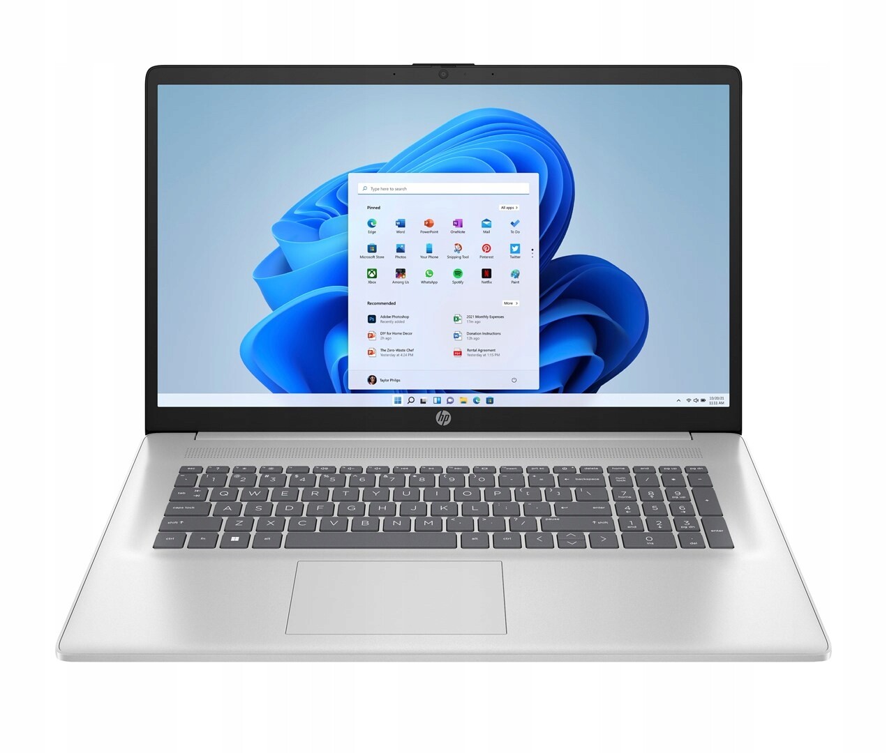 Notebook Hp 17-cp3002nw R7 7730U 17,3 16GB SSD1TB W11