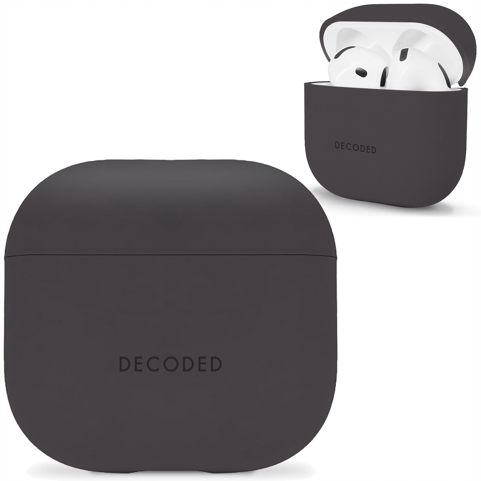 Decoded Silicone AirCase Pouzdro Silikonové pro AirPods 4 Pouzdro