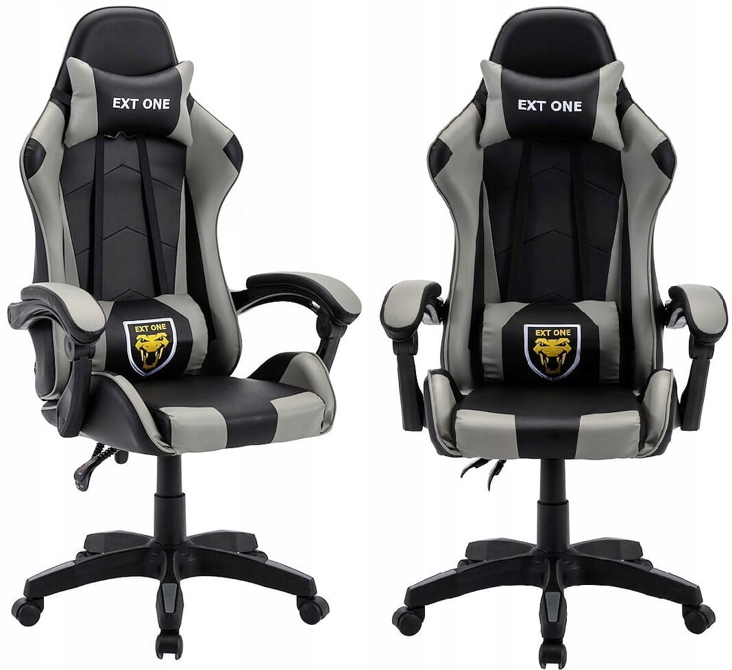 Herní křeslo Zenga Ext One šedé