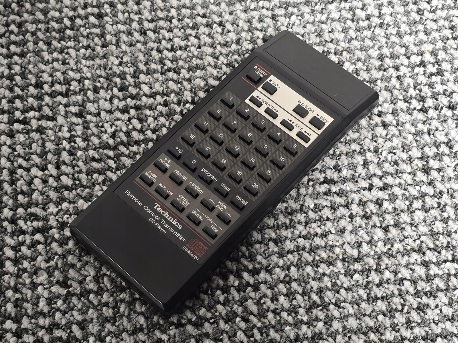 Dálkový Ovladač Originální Technics Pro SL-P777 SL-P999 EUR64729 F23%