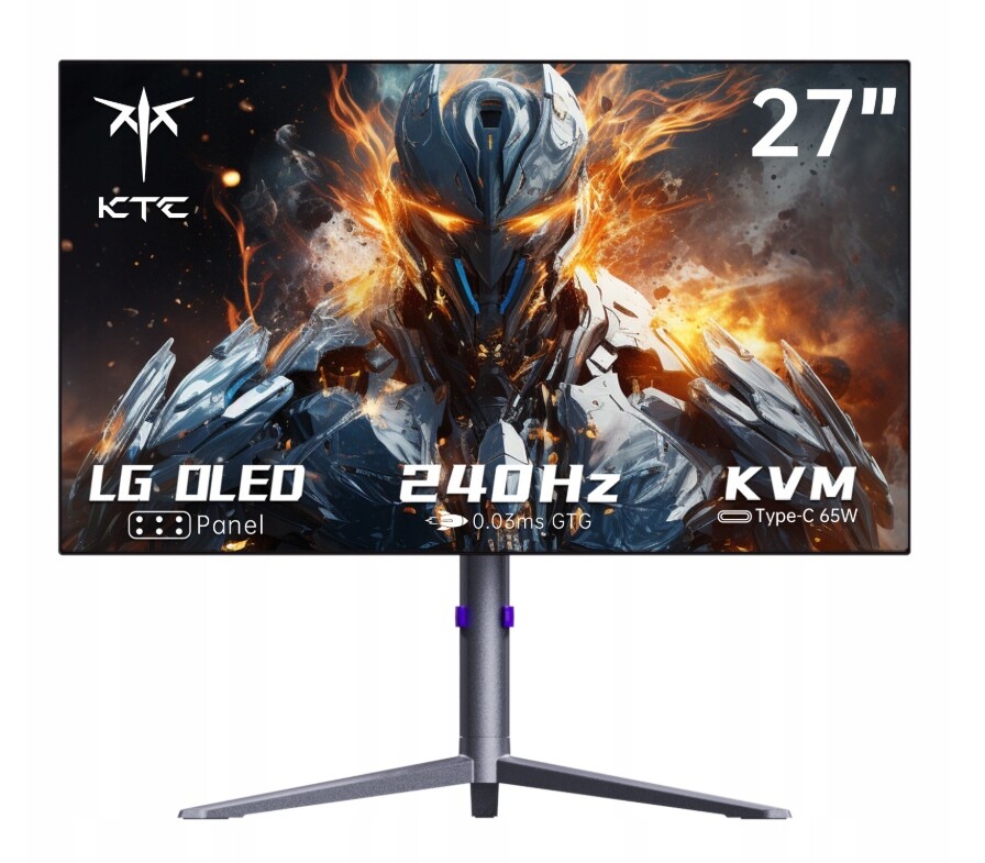 Herní Monitor Ktc G27P6 27″ Oled Qhd 240HZ 0.03MS HDR10 Freesync/g-sync