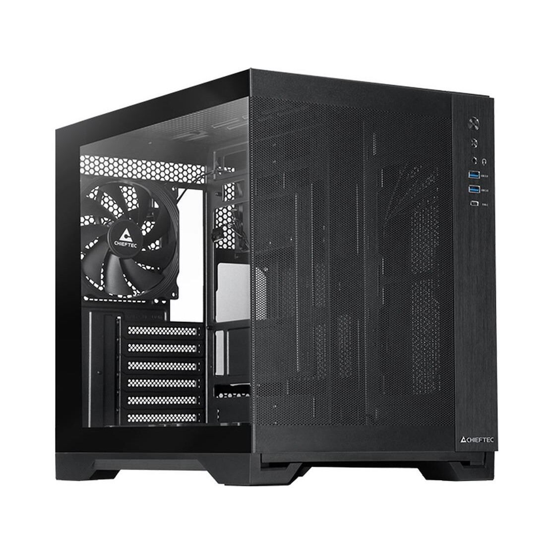 Počítačová Skříň Chieftec GM-30B-M-OP Midi Tower černý