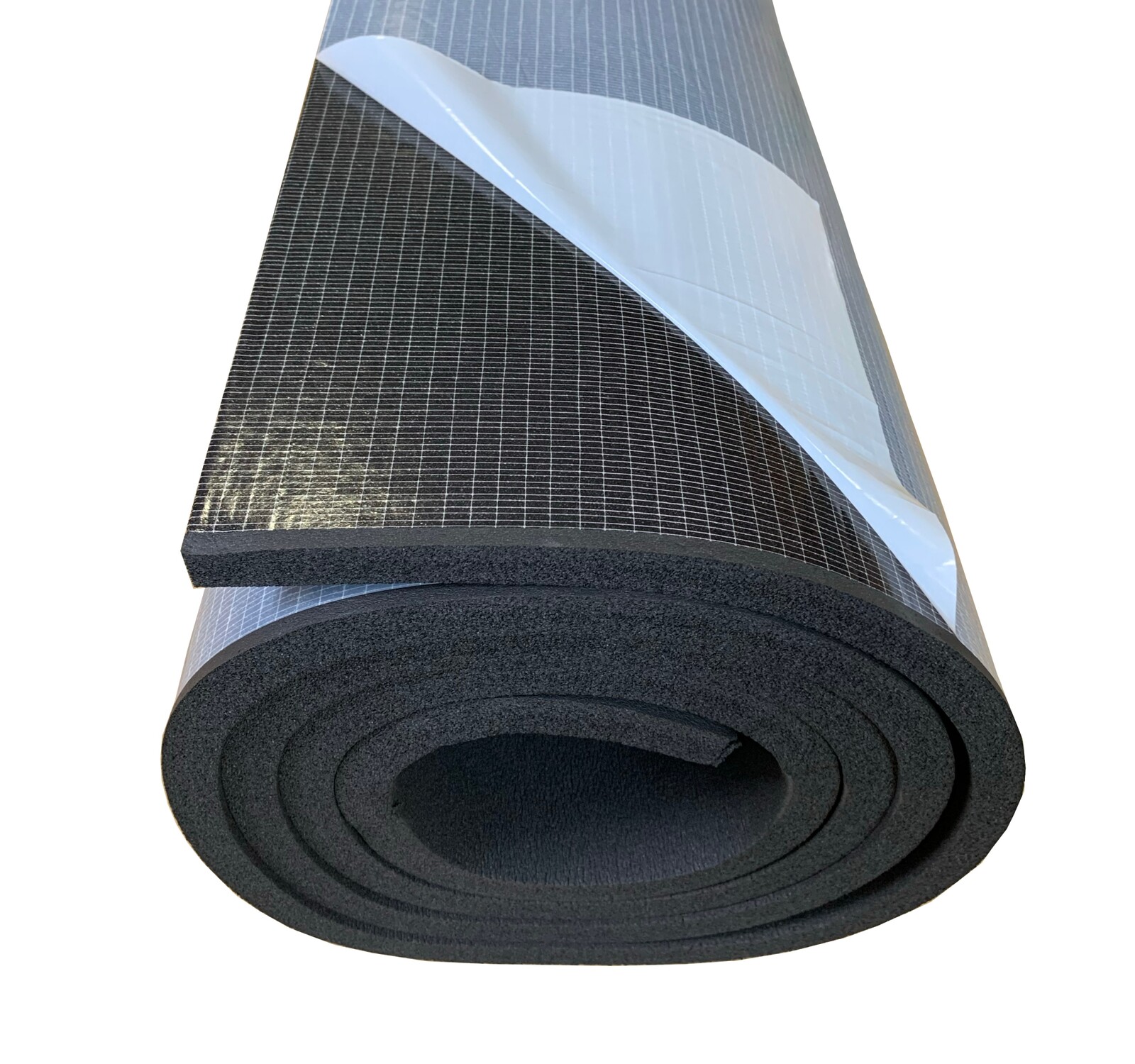 Pěna Akustická Hrubá 5 cm Izolace Kaučuk Abm s lepidlem 100 x 100 cm