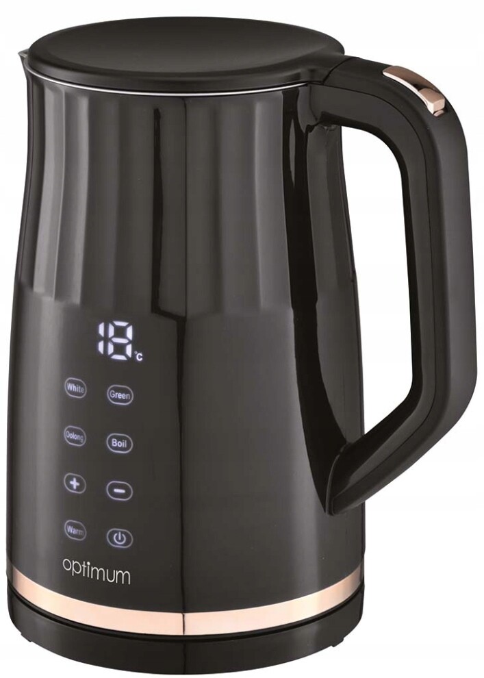 Elektrická varná konvice Optimum Cj-2025 2200 W 1,7 l černá