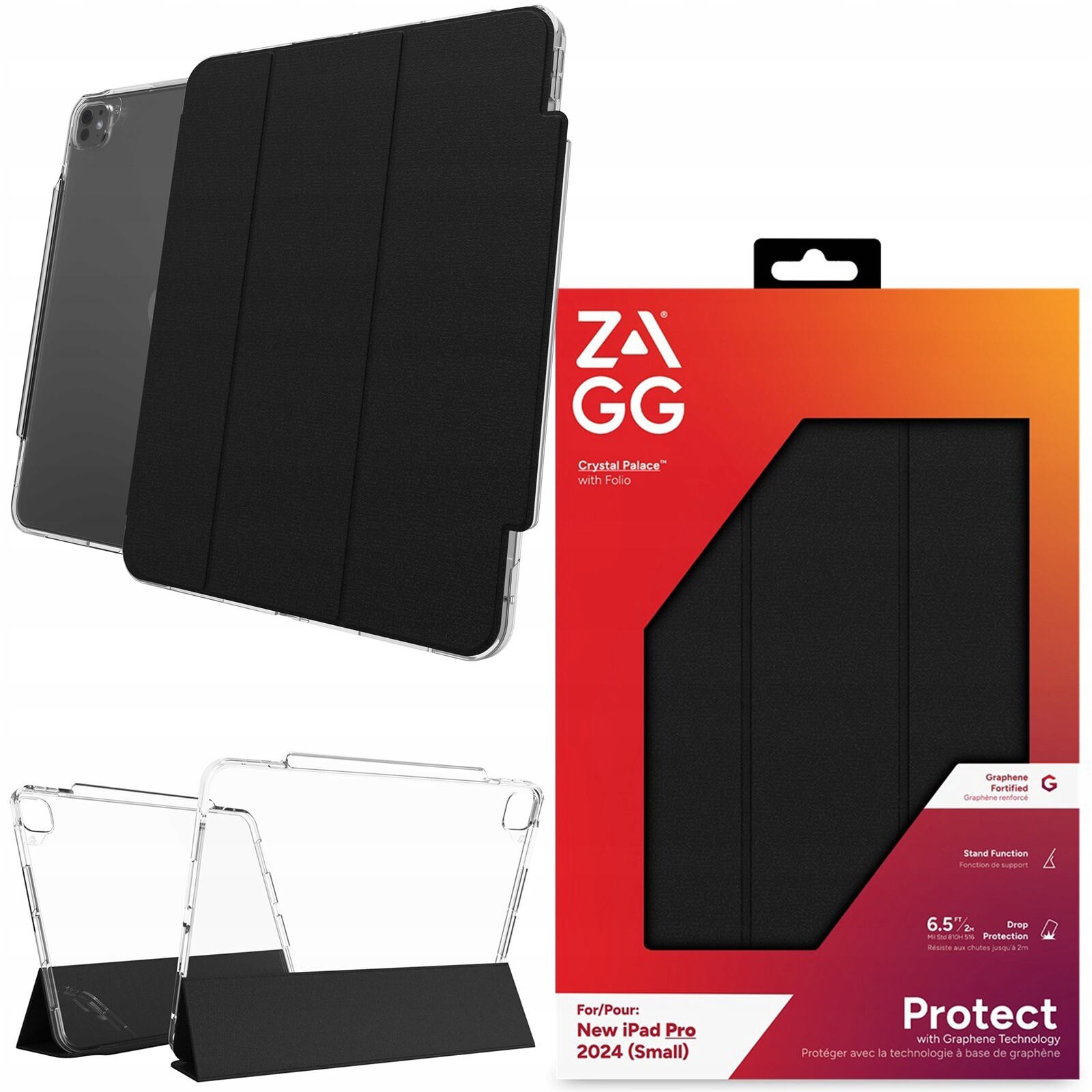 Zagg Crystal Palace Folio Case Pouzdro pro iPad Pro 11