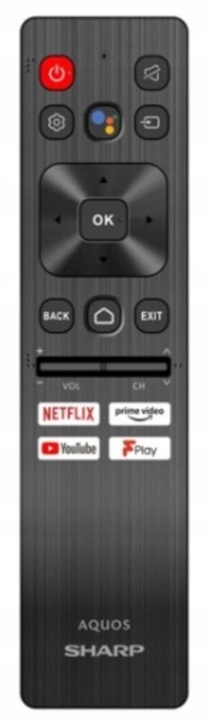 Dálkový Ovladač pro Sharp SHW/RMC/0138N Aquos 65EQ4EA 75EQ4EA Originál
