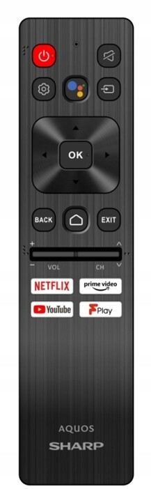 Dálkový Ovladač pro Sharp 50EQ3EA 50EQ4KA 50FK2E