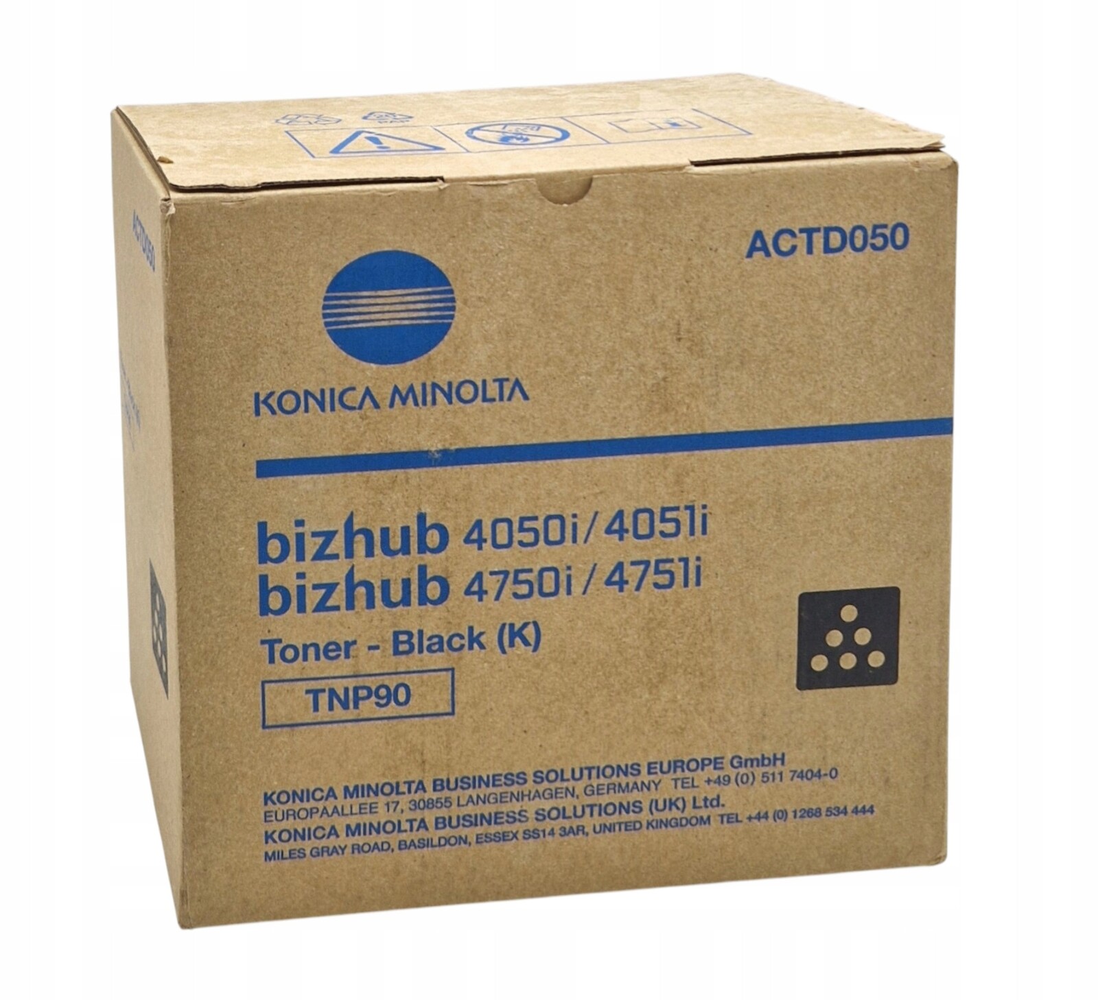 Toner Konica Minolta TNP-90 ACTD050 Černý BizHub 4050i 4051i 4750i 4751i