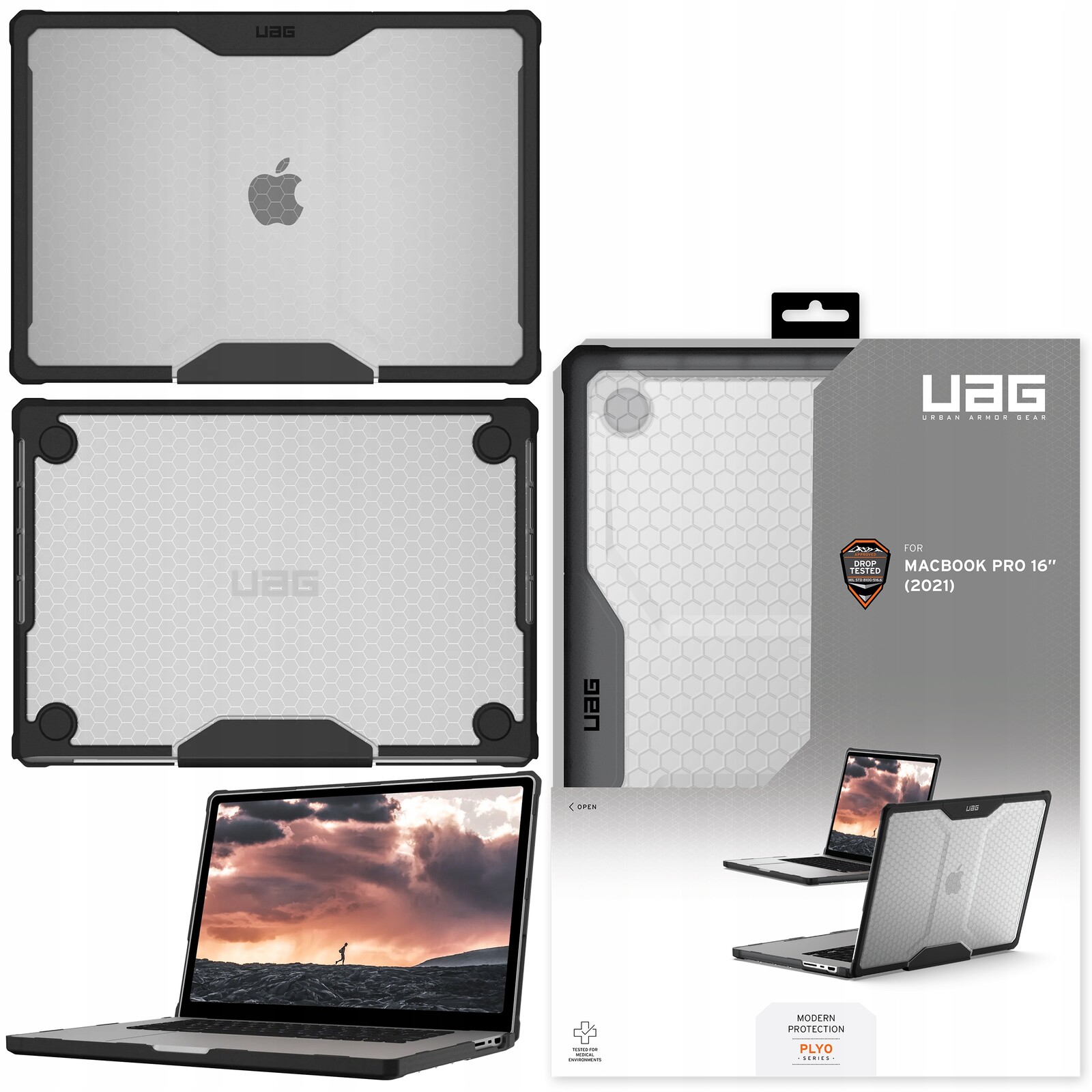 Uag Plyo Case – Pancéřové pouzdro pro MacBook Pro 16