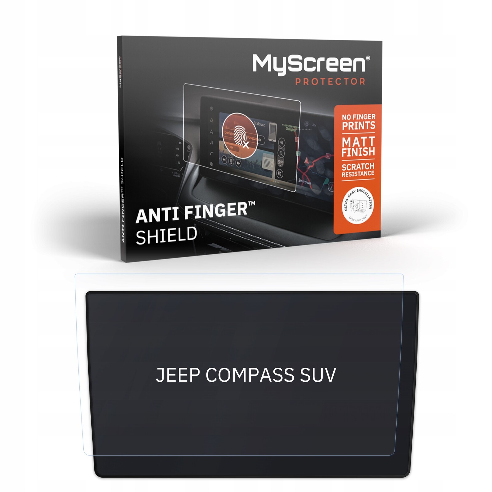 Jeep Compass Suv 2021 Přední Střední Přístrojová Deska 01 10,1