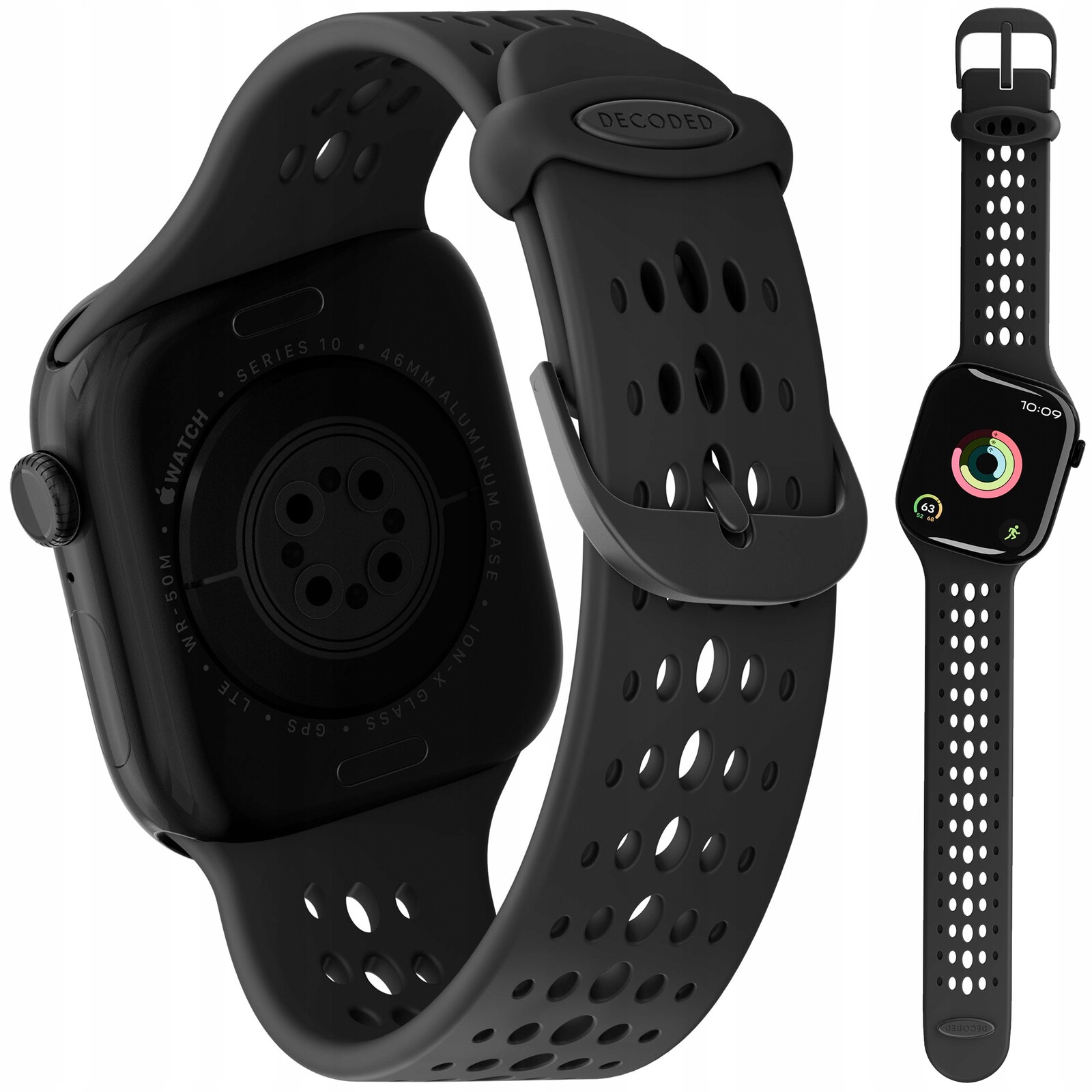 Decoded – Silikonový řemínek pro Appe Watch 42 41 40 mm