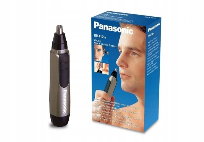 Panasonic ER412, přesný strojek s nastavitelnou délkou a pohodlnou rukojetí