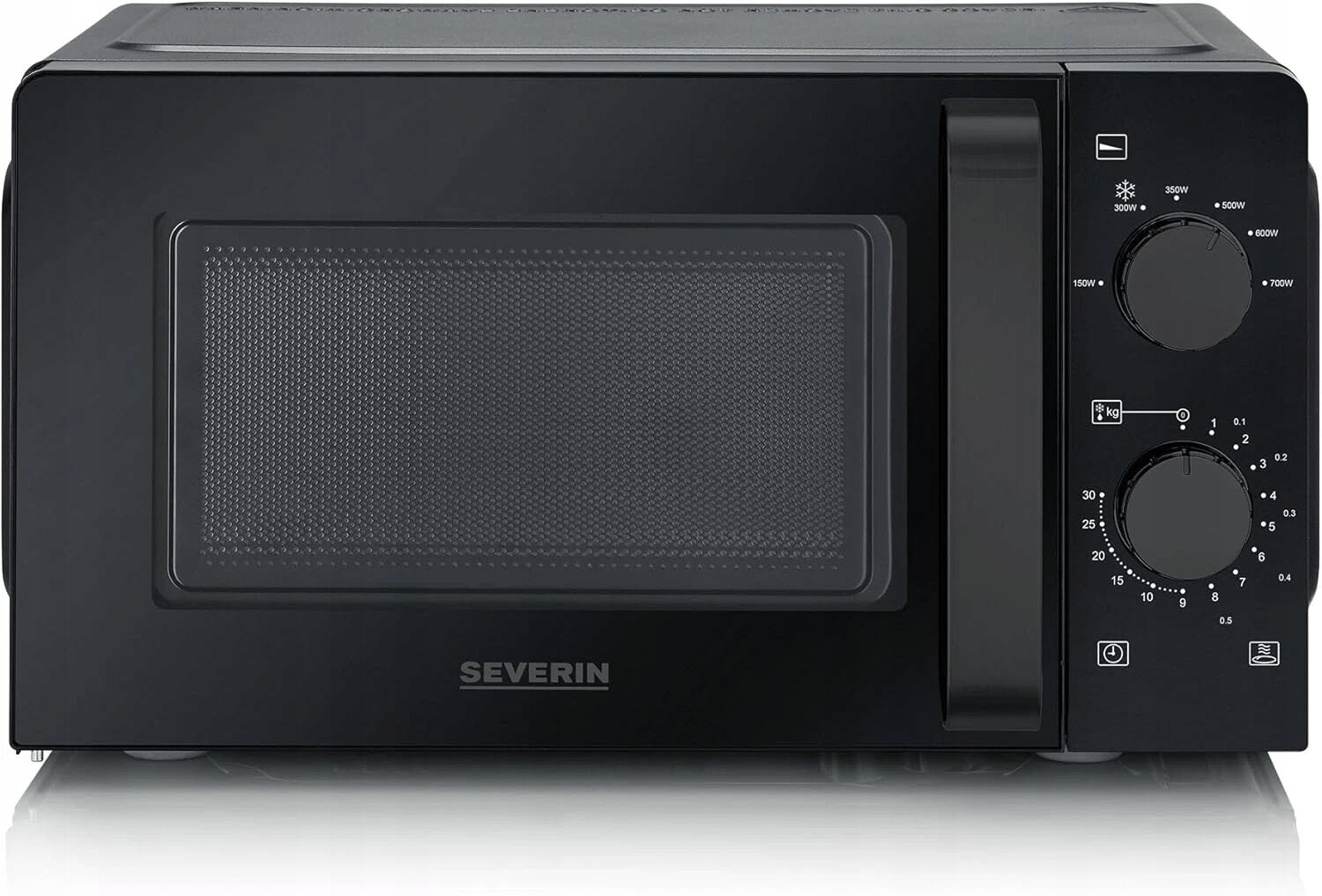 Severin Mw 9180 Mikrovlnná trouba Solo 19L 700W 6 úrovní výkonu Časovač