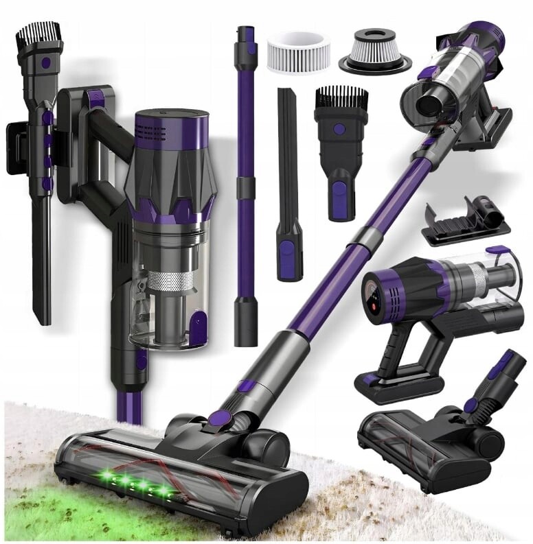 Tyčový vysavač Electo Cleani Tyčový Vysavač fialový