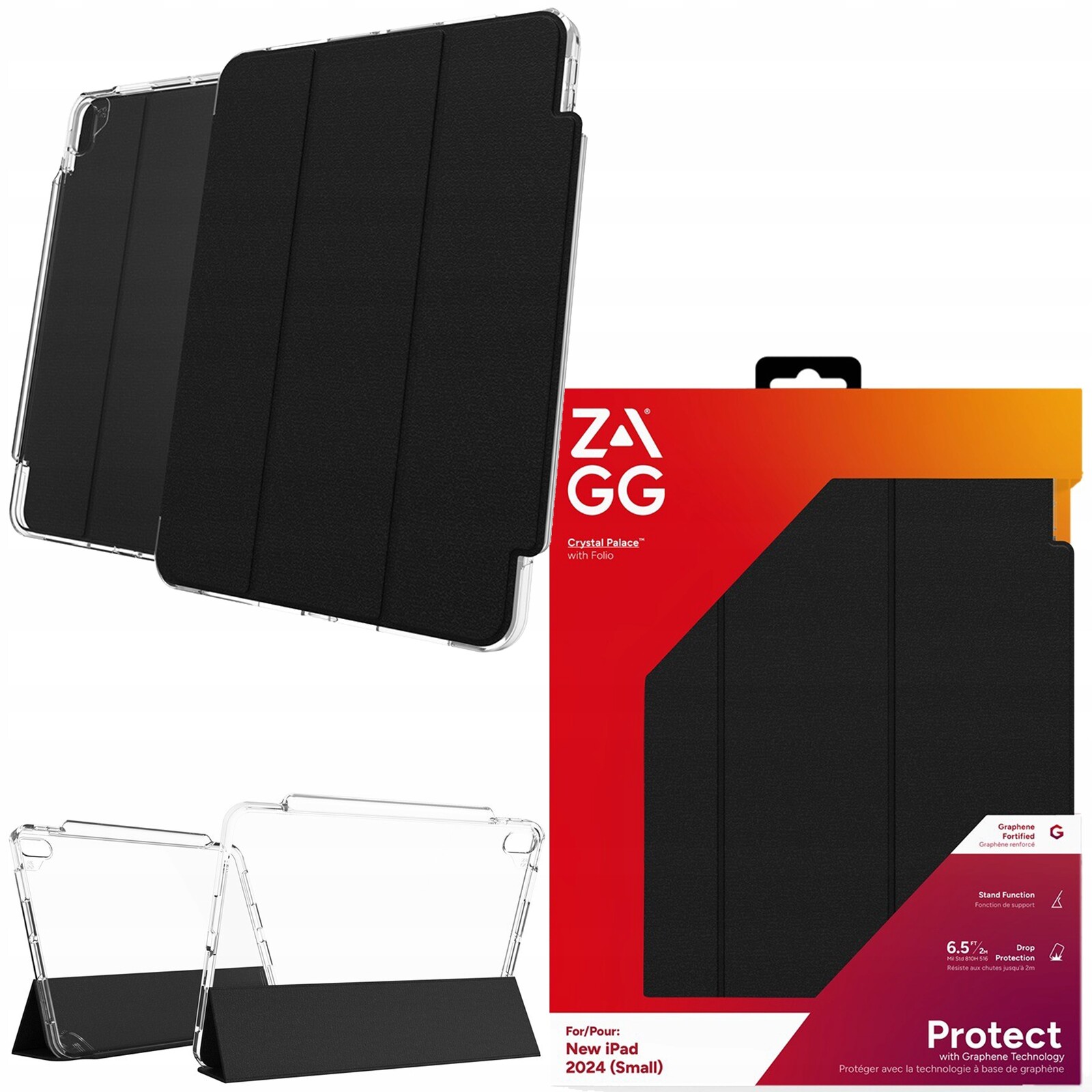 Zagg Crystal Palace Folio Case Pouzdro pro iPad 11