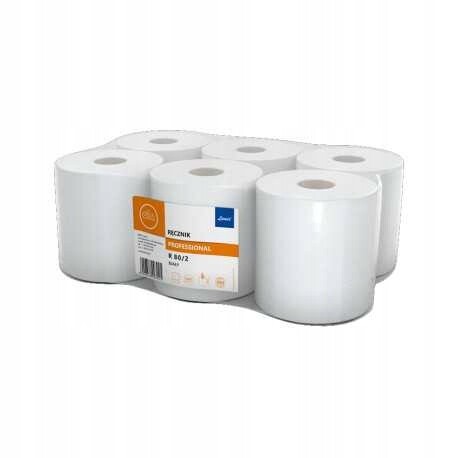 ručník v roli Ellis Professional bílý, 6 rolí, 80/2 06109