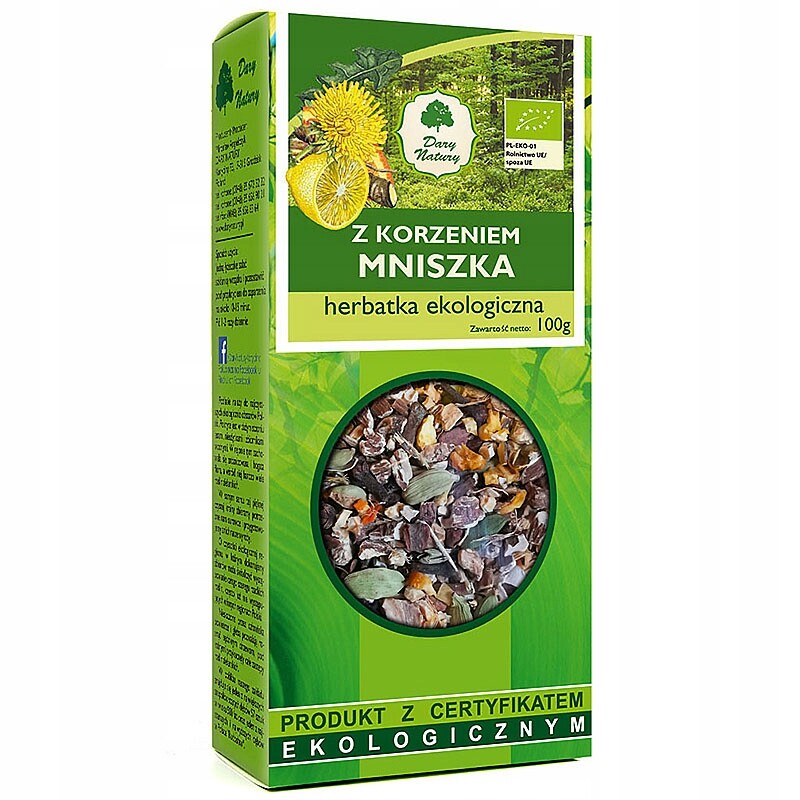 Dary Natury Čaj s kořenem pampelišky Citrusový Bio 100 g