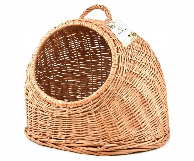 Proutěná budka Domeček Pelíšek pro psa kočku 54 cm