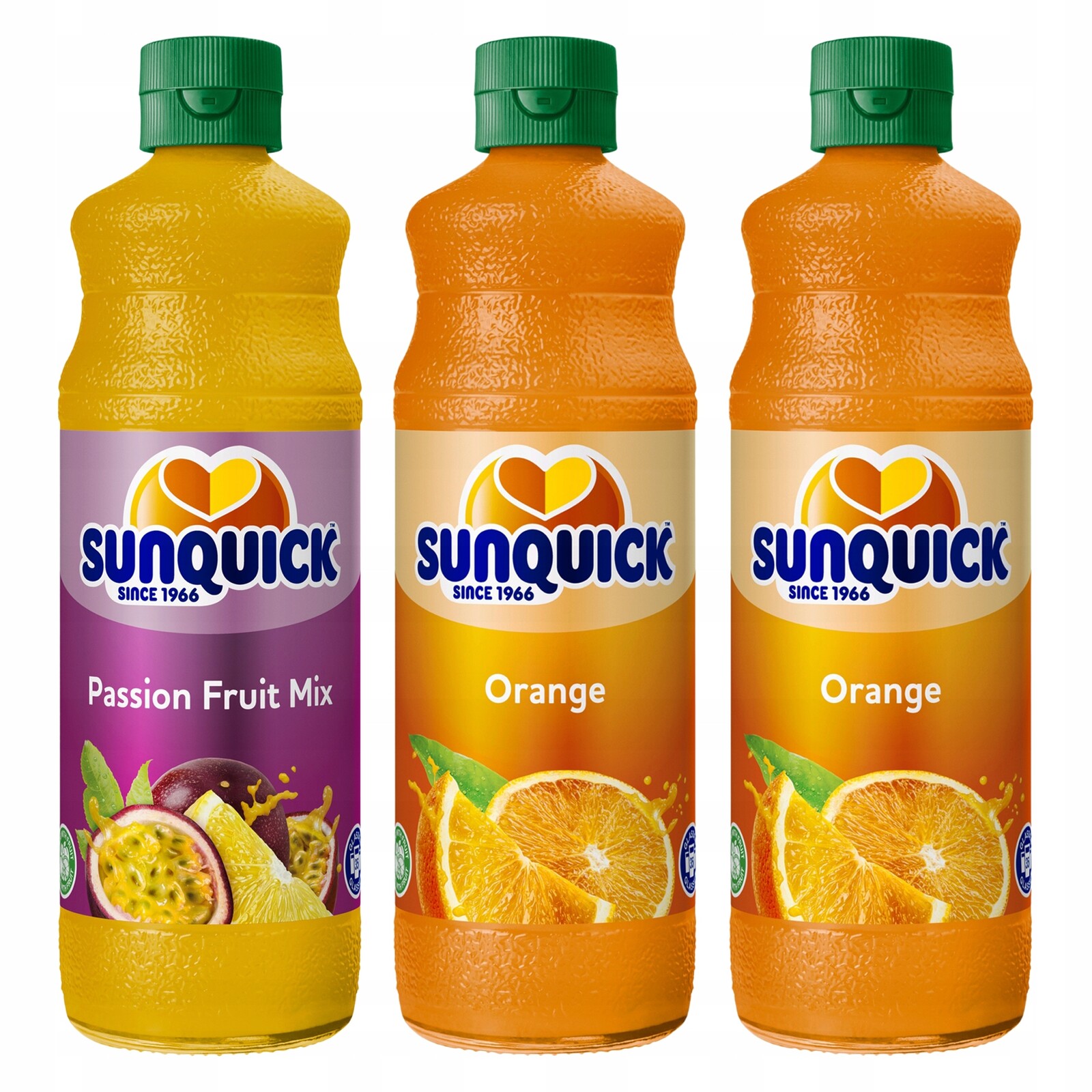 Sada sirupů Sunquick Pomeranč Marakuja 3x700 ml