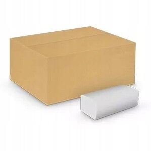 Ručník Z-z V-fold bílý 206x230 mm 2w celulóza 3000 příspěvků (20x150) 5600036
