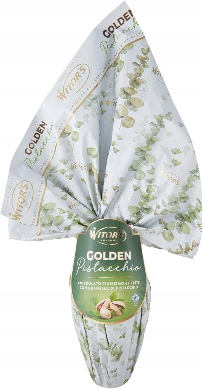 Witor's Uovo di pasqua Velikonoční vajíčko čokoládové s pistácií 300 g