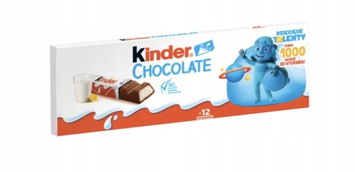 Kinder Čokoláda 24 x 150 g