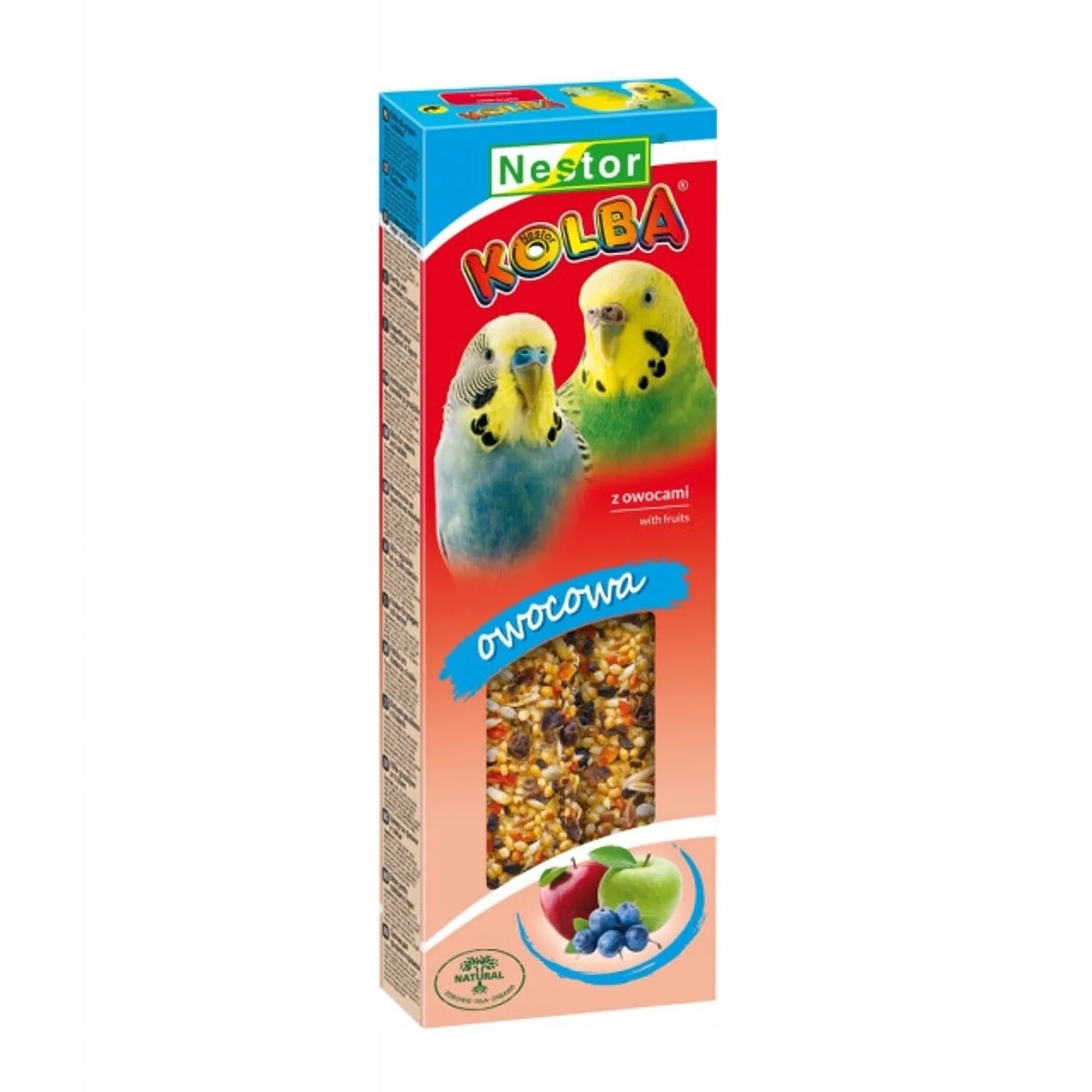 Klasická Baňka Pro Malé Papoušky S Ovocem