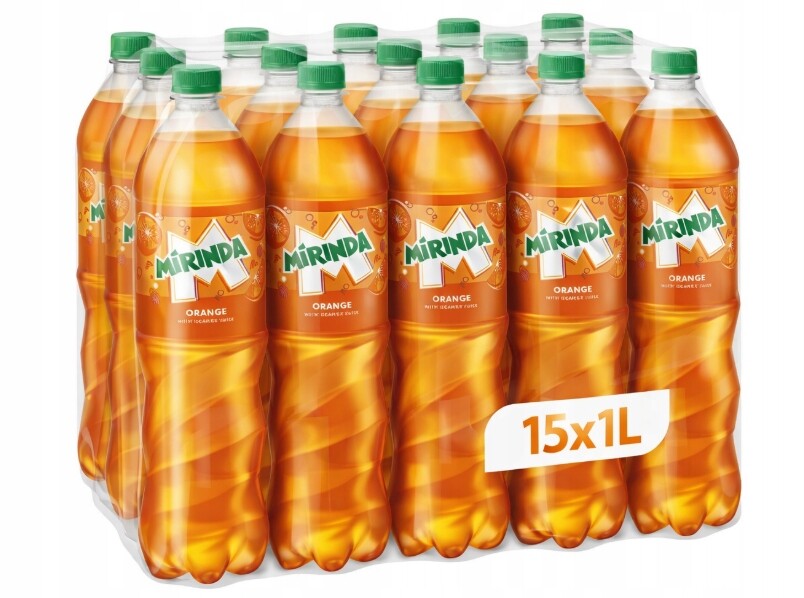 Sycený nápoj Mirinda oranžový 15 x 1 l svařák