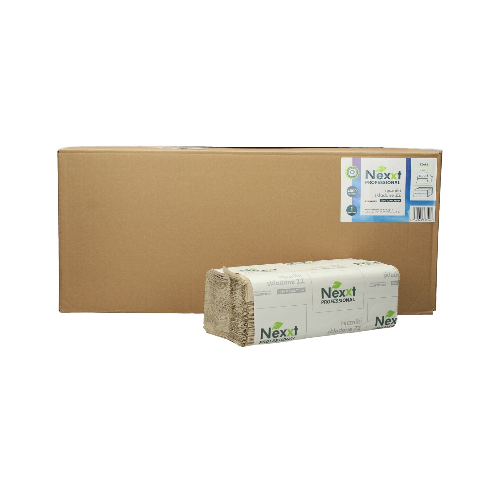 Domácí kuchyňské ručníky Papírový Ručník Zz Nexxt Professional