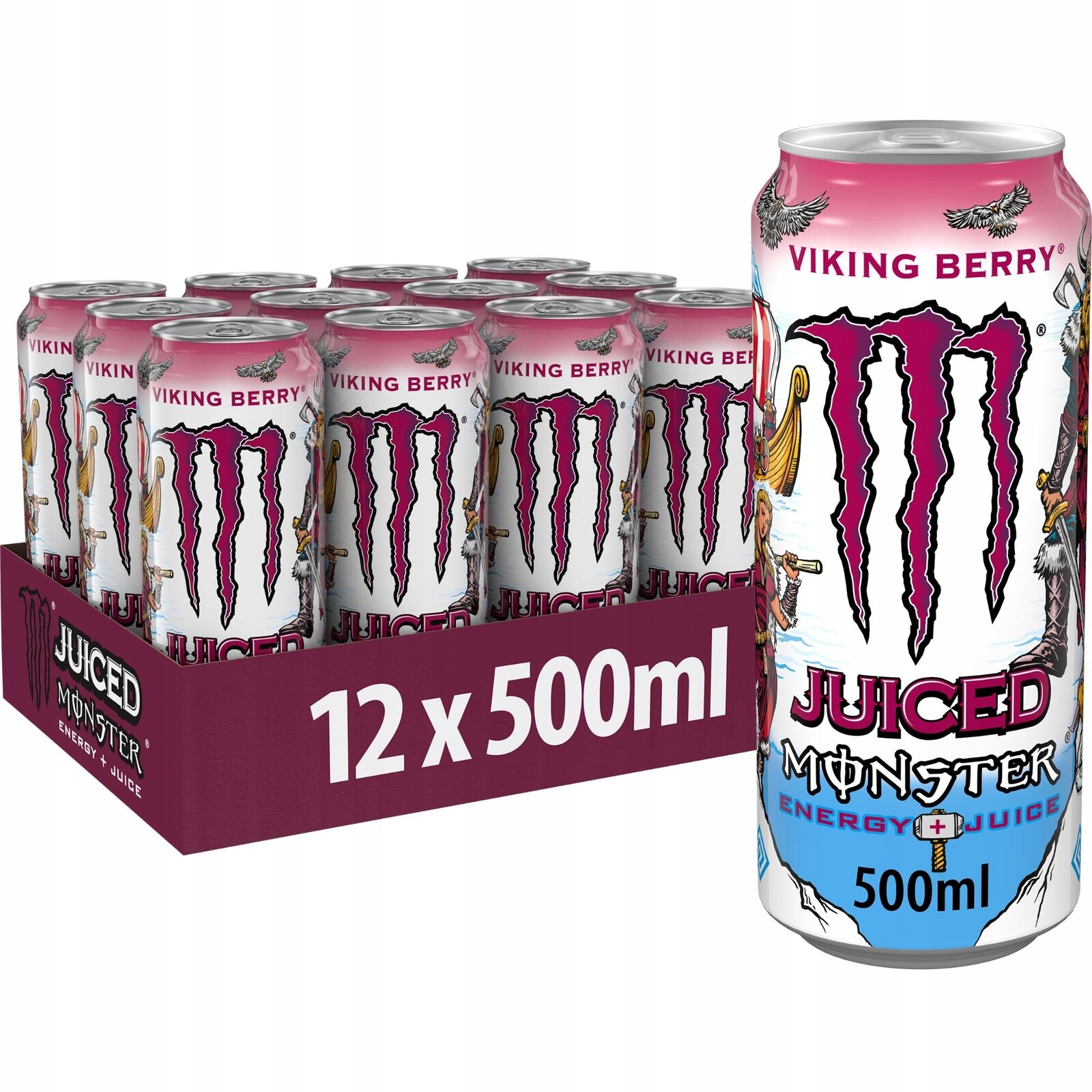 Monster Energy Juiced Viking Berry 12x 500ml Novinka