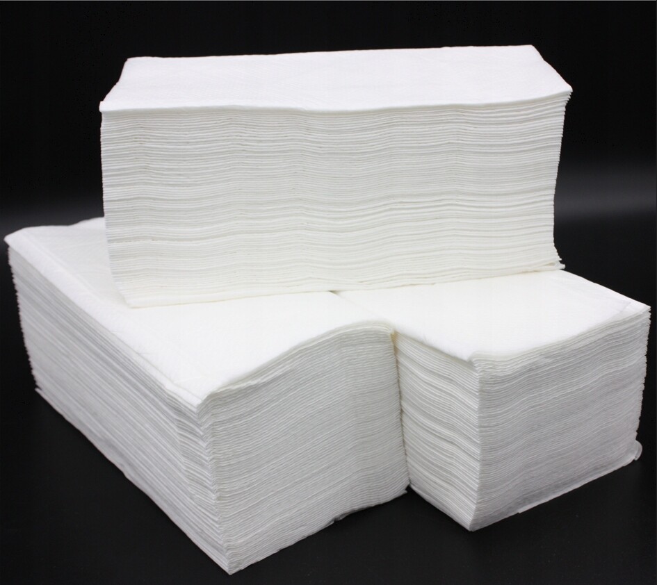 Papírový ručník Zz skládací bez zápachu 2W nelepený Celulóza 3200 ks