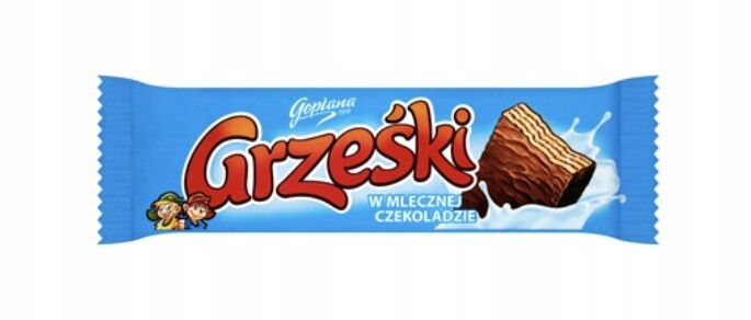 Goplana Grześki v mléčné čokoládě 36 x 36 g